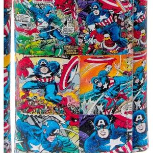 Marvel Comic Captain America Wallet